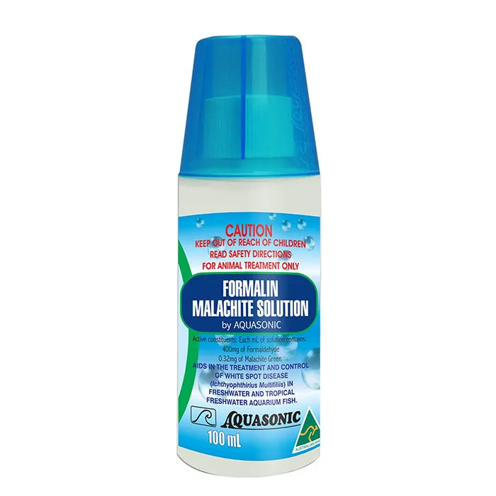 Aquasonic Formalin Malachite Solution