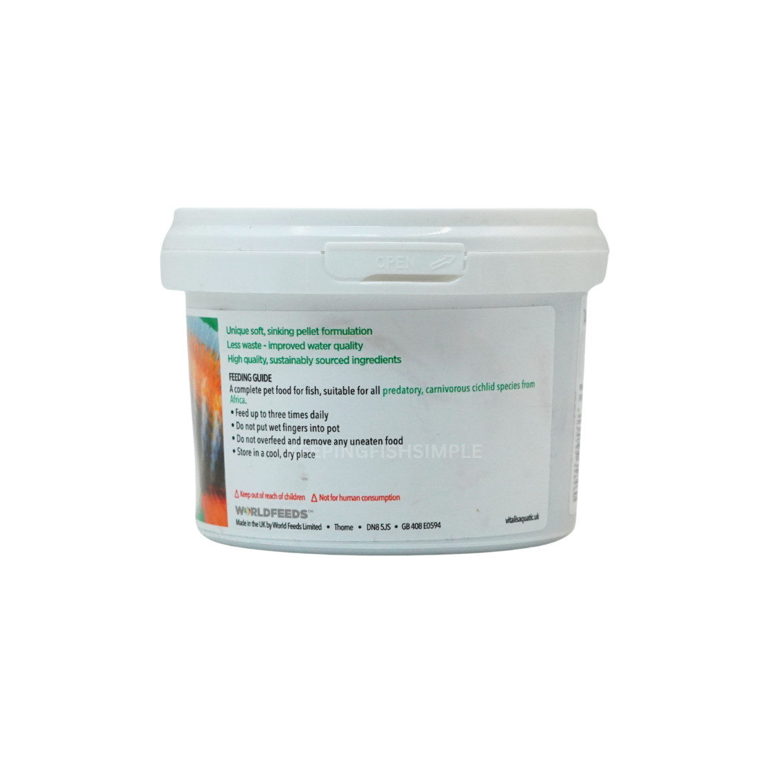 Vitalis Carnivore Cichlid Pellet (1.5mm)