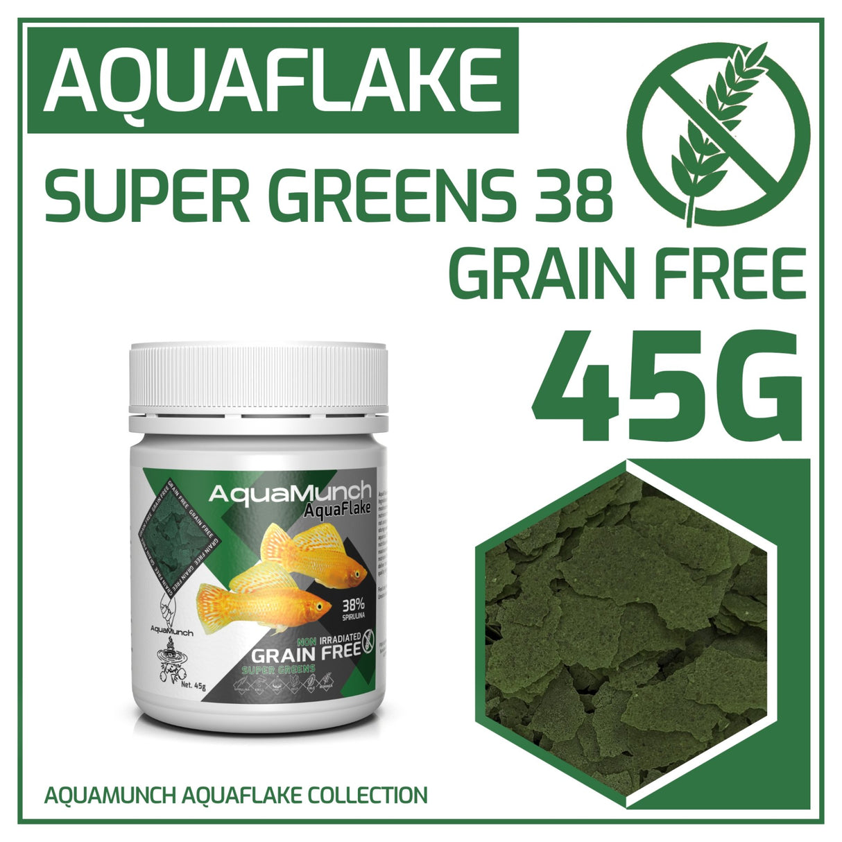 AquaMunch Super Greens | AquaFlake