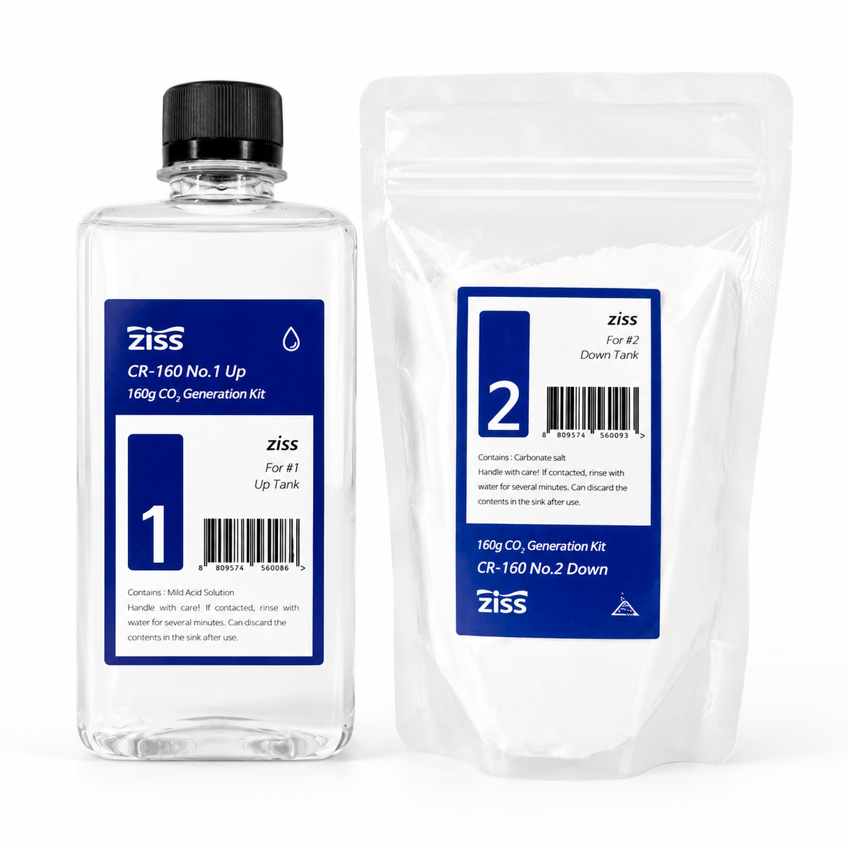Ziss Aqua CO₂ Generator Kit – Up / Down