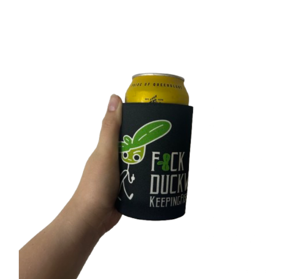 F*ck Duckweed Stubby Cooler