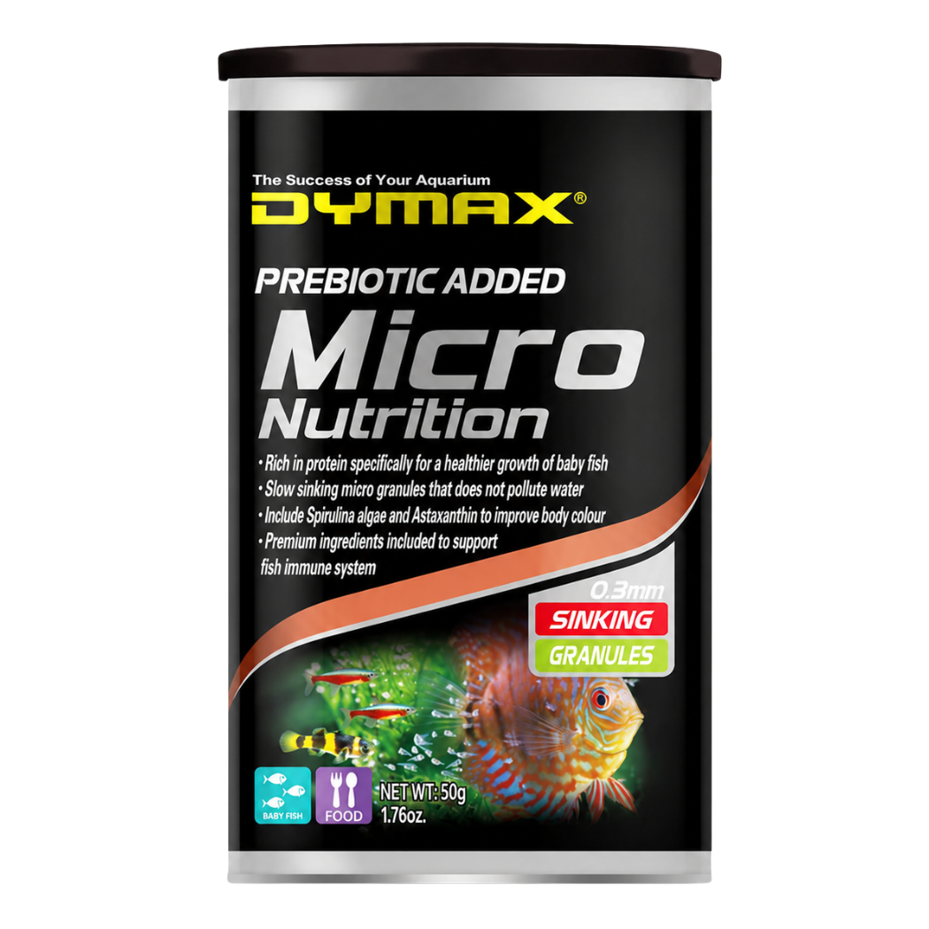 Dymax Micro Nutrition – Slow Sinking Mini Granules