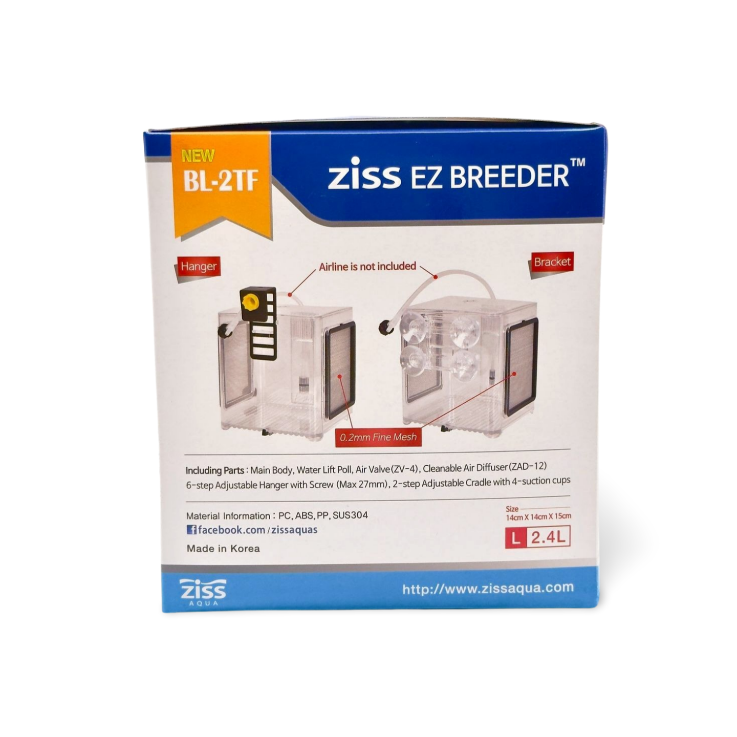 Ziss Aqua Ez Breeder Box (BL-2TF)