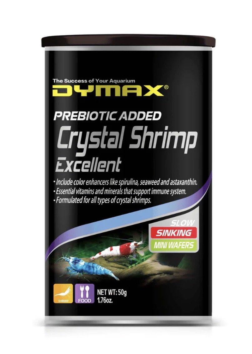Dymax Crystal Shrimp – Slow Sinking Mini Wafers