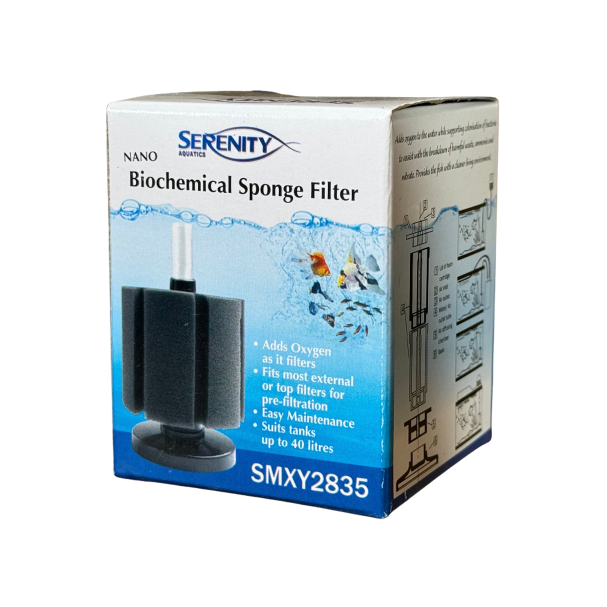 Serenity Nano Sponge Filter - SMXY2835