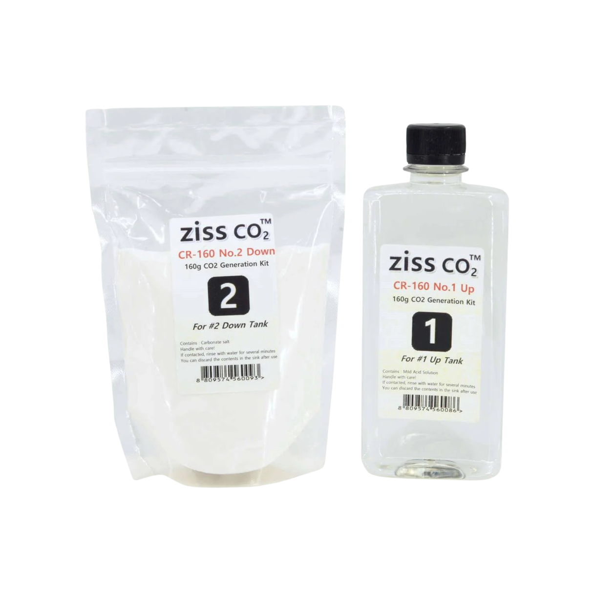 Ziss Aqua CO₂ Generator Kit – Up / Down