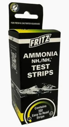 Fritz Ammonia Test Strips