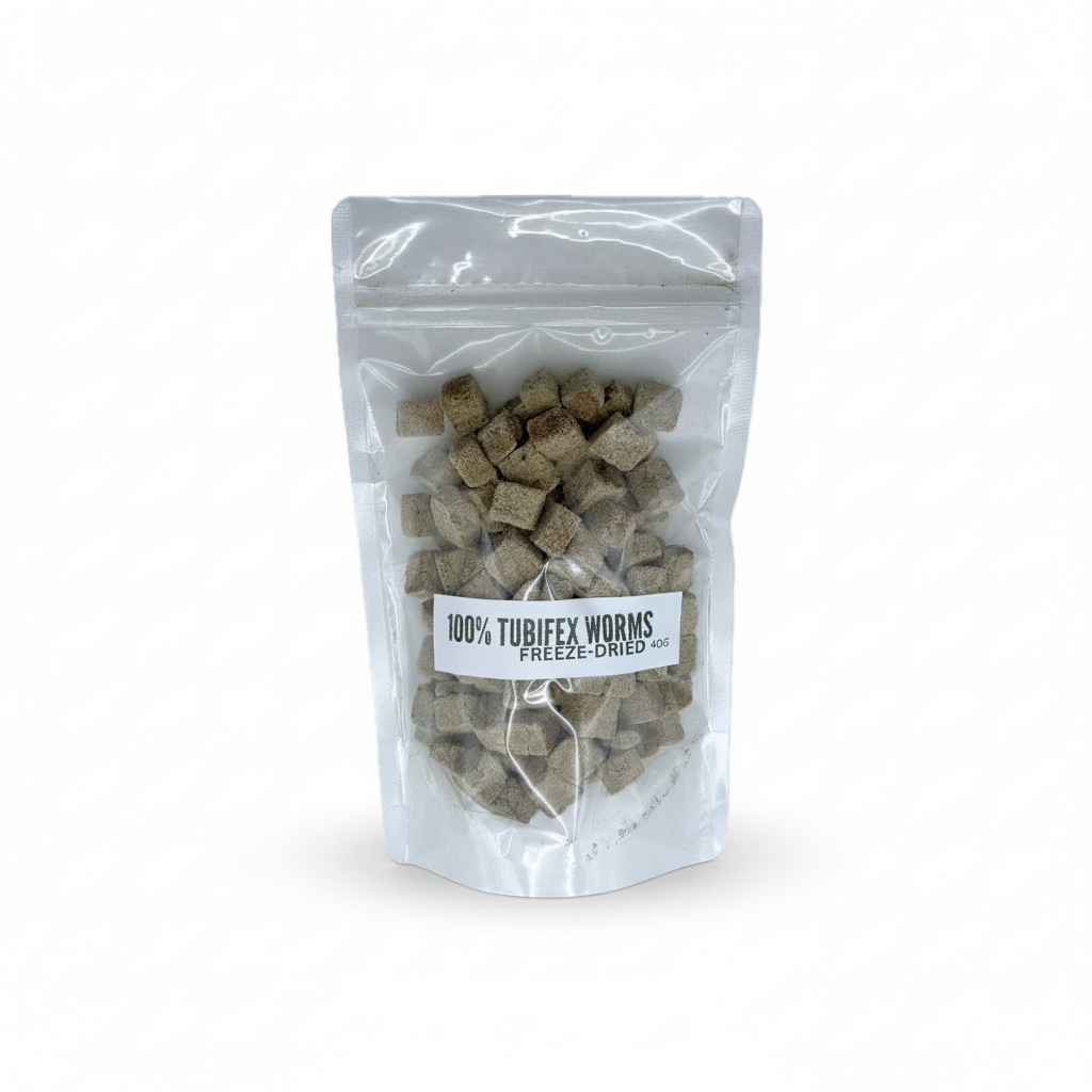 Freeze-Dried Tubifex Worms - Enhanced