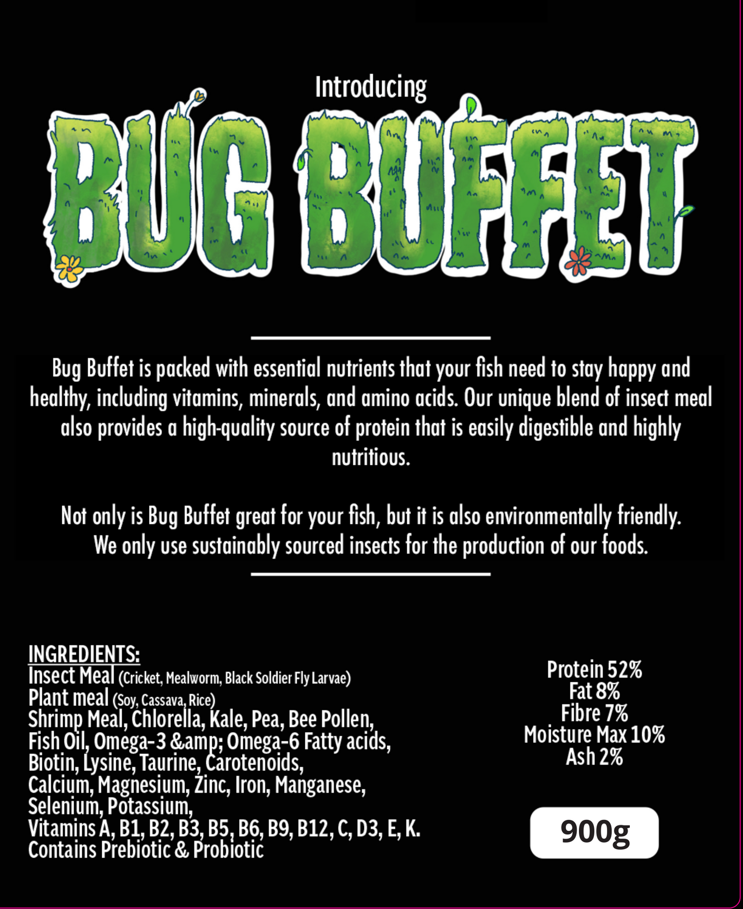 PureFin - Bug Buffet Fish Food