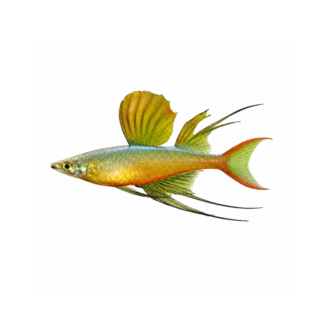 Threadfin Rainbowfish - 4cm (Iriatherina werneri) (Live Fish)