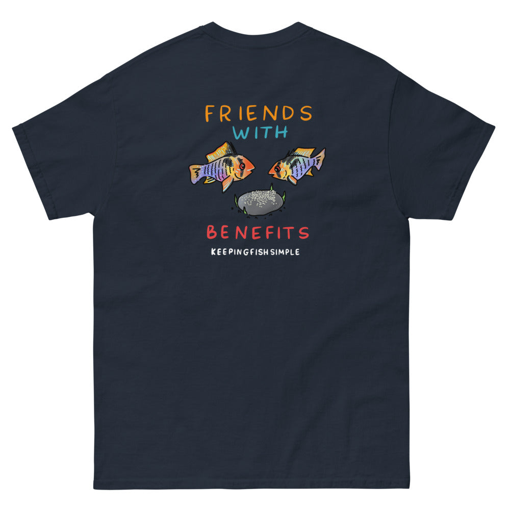 Fishing Friend with Benefits - Heavy Cotton T-Shirt