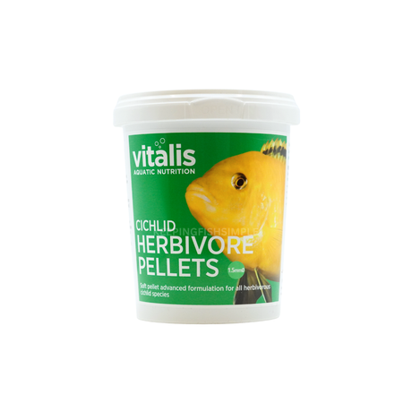 Vitalis Cichlid Herbivore Pellet (1.5mm)