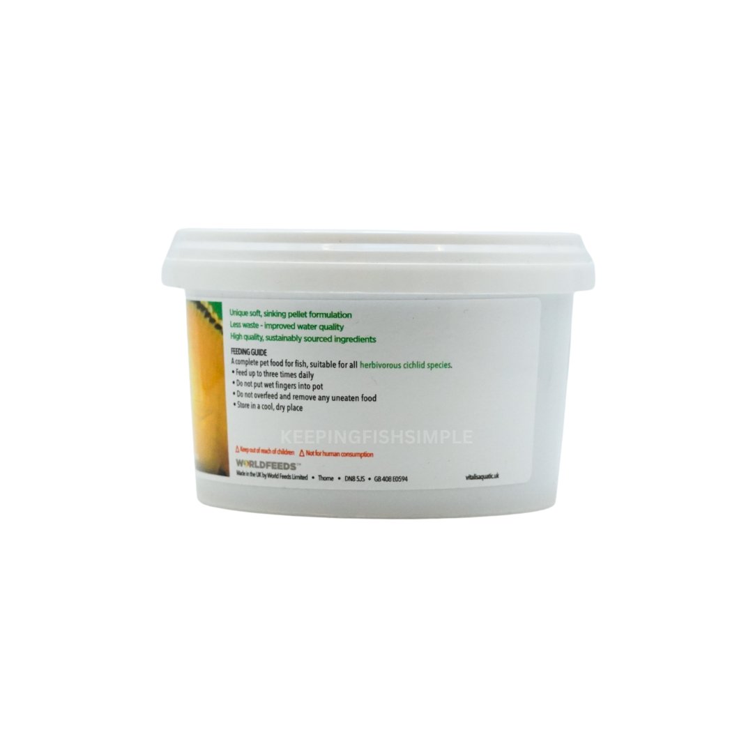 Vitalis Cichlid Herbivore Pellet (1.5mm)
