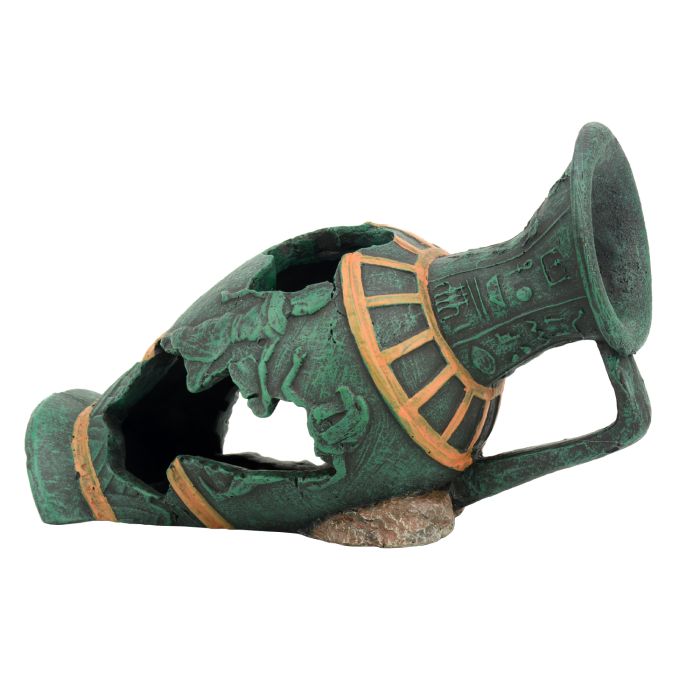 Bioscape Green Egyptian Urn - 20x11.5cm