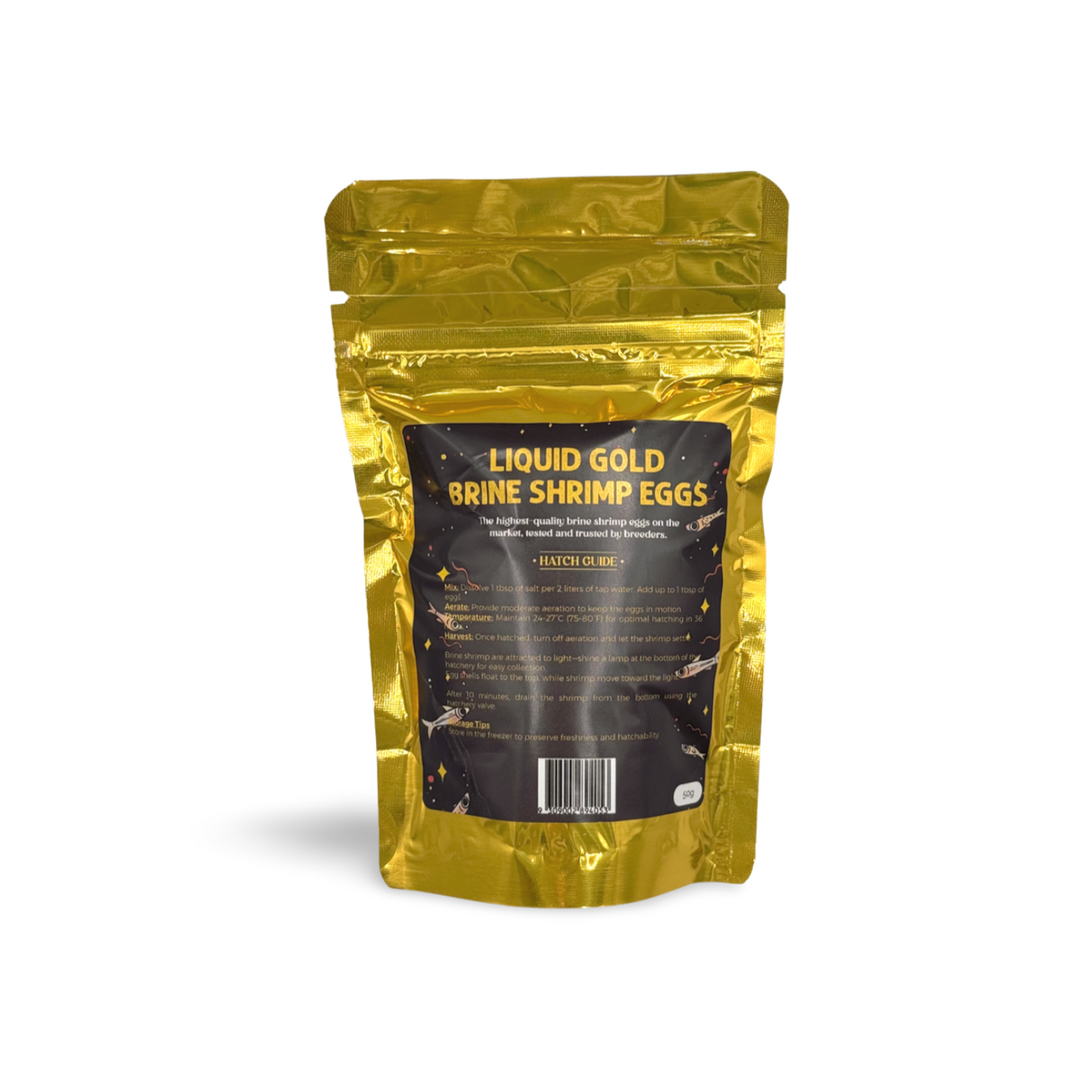 Liquid Gold Brine Shrimp Eggs MINI - Bohai Bay Cysts