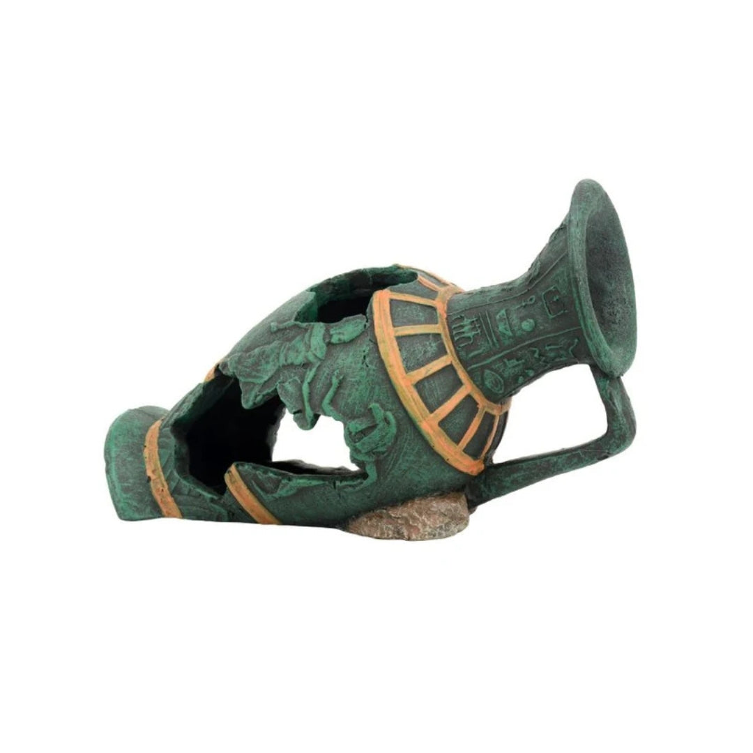 Bioscape Green Egyptian Urn - 20x11.5cm