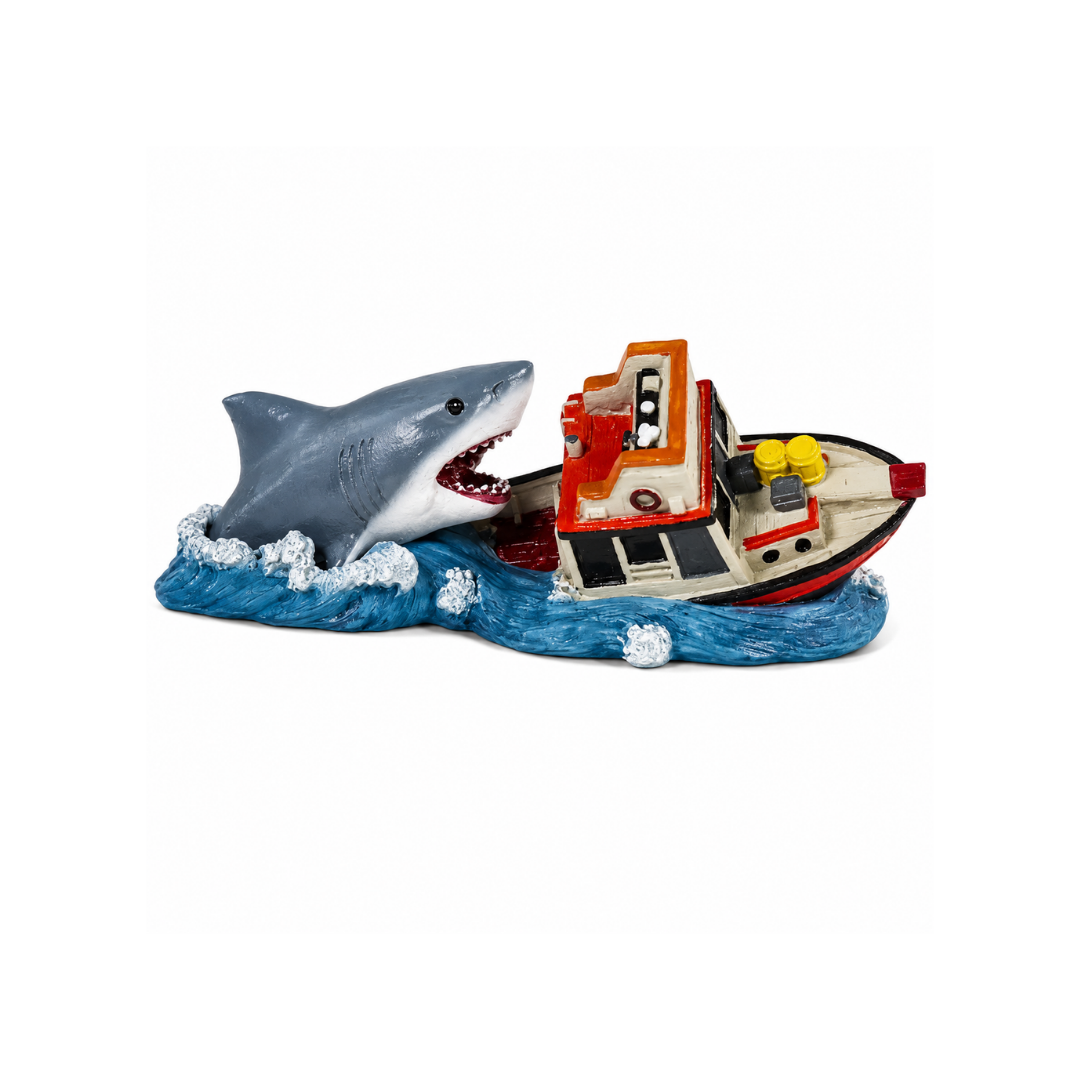 Jaws Boat Attack Ornament - Small