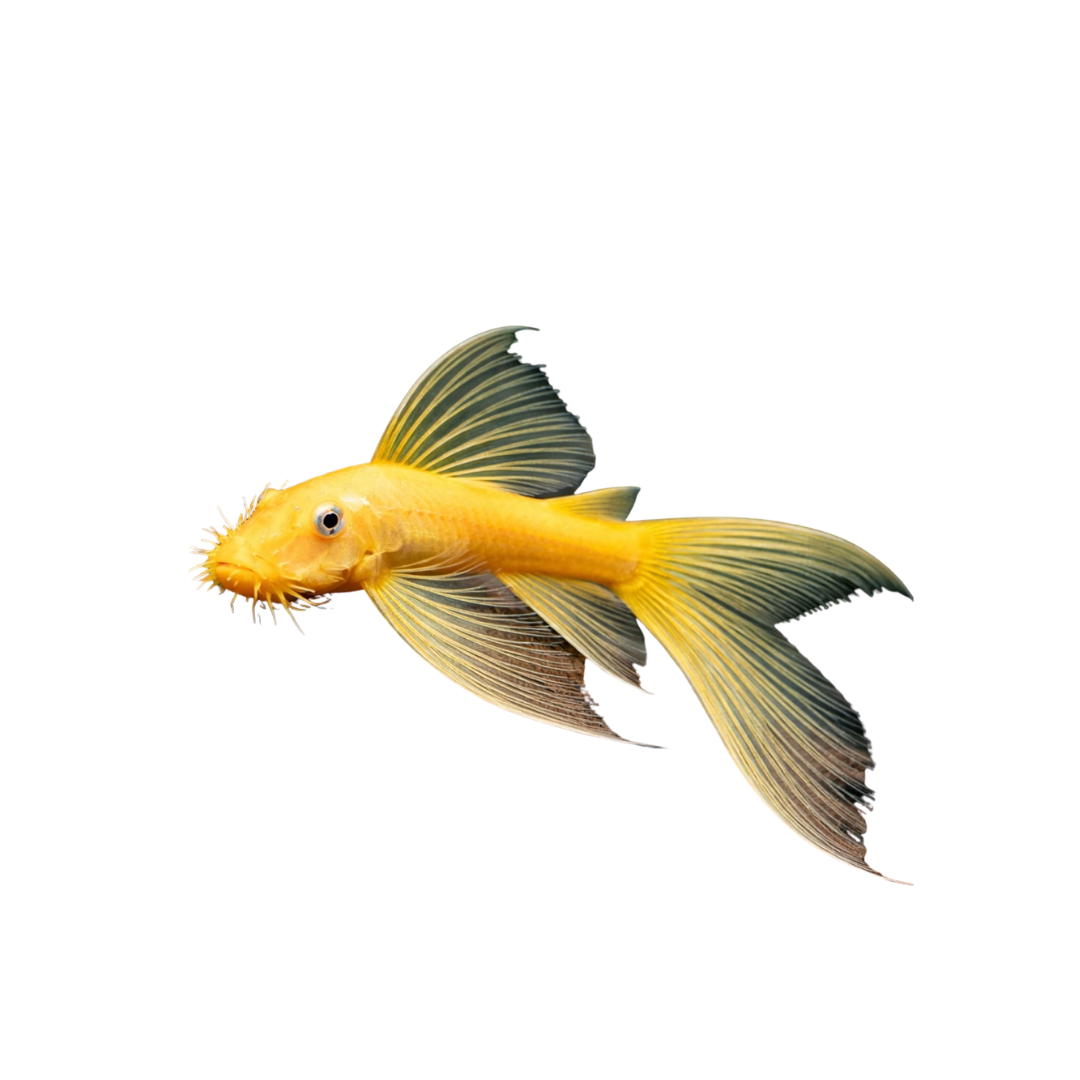 L144 Longfin Blue Eye Lemon Bristlenose (Ancistrus sp.) (Live Fish)