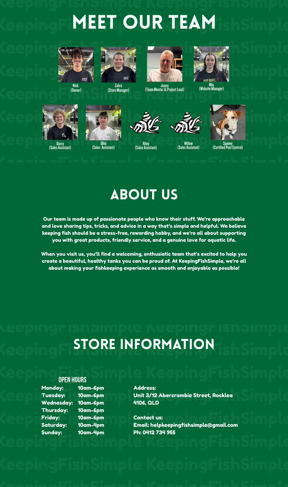 Our Store – KeepingFishSimple