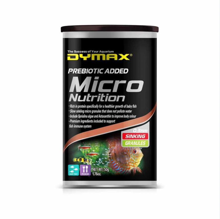 Dymax Micro Nutrition – Slow Sinking Mini Granules