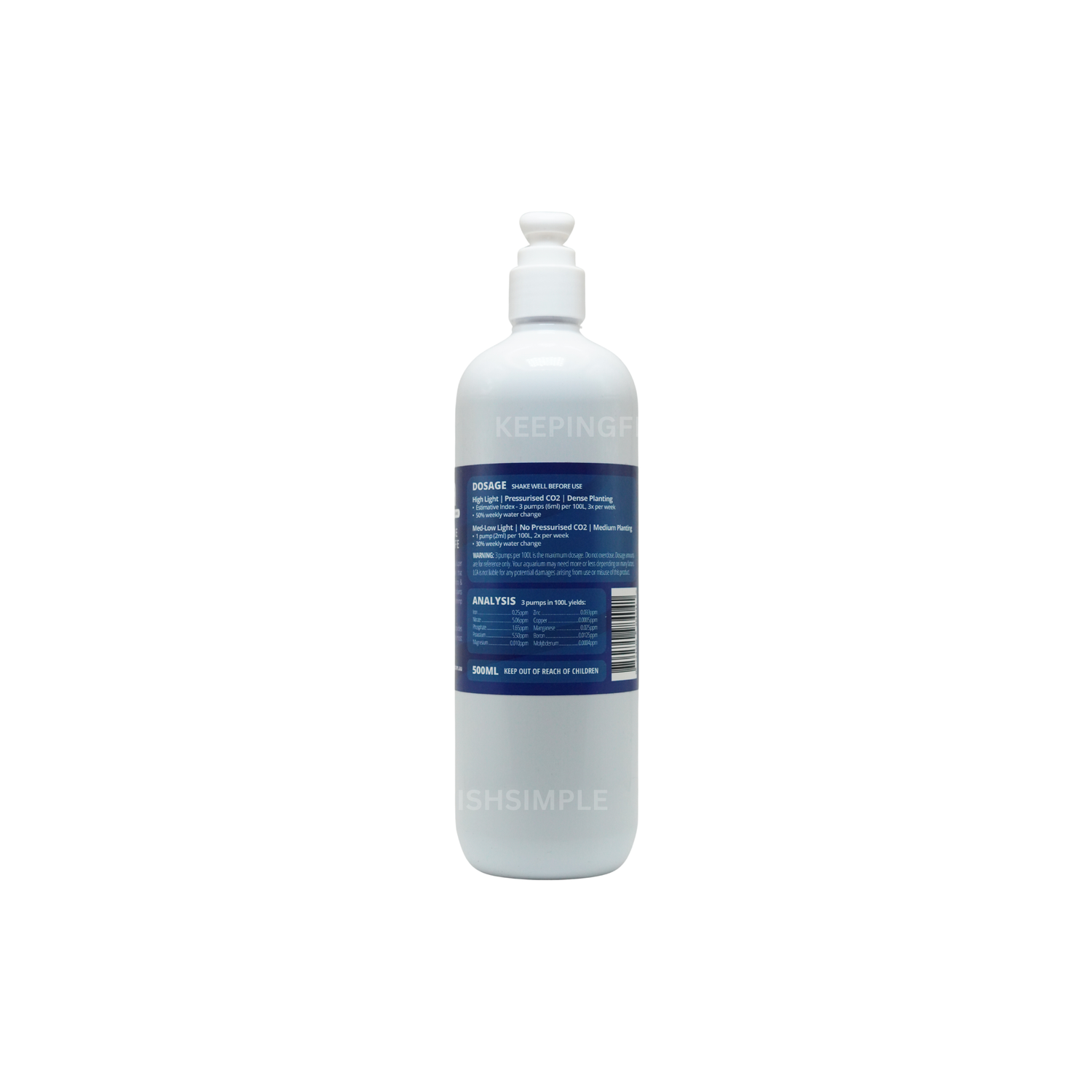 shrimp safe plant fertilizer LCA All-In-One Shrimp Safe 250ml