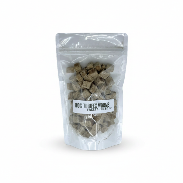Freeze-Dried Tubifex Worms - Enhanced