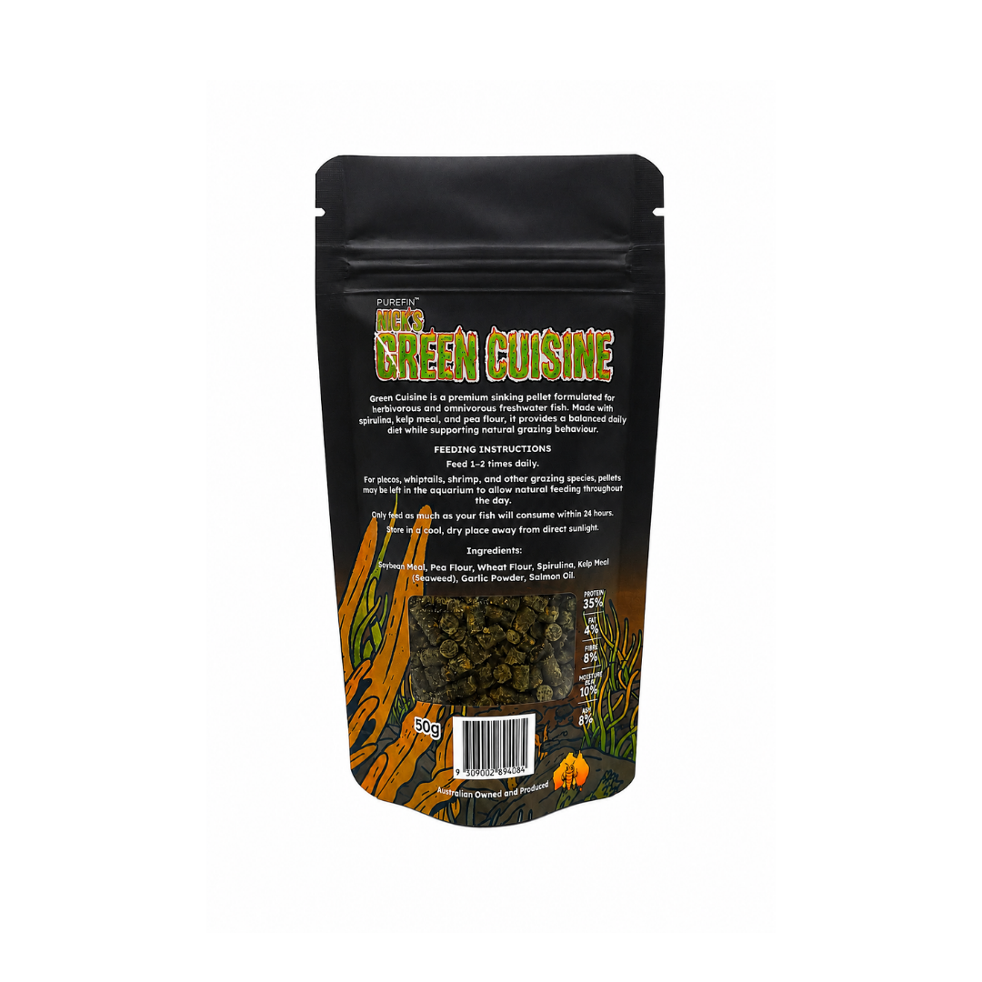 PureFin Green Cuisine - Veggie Fish Food