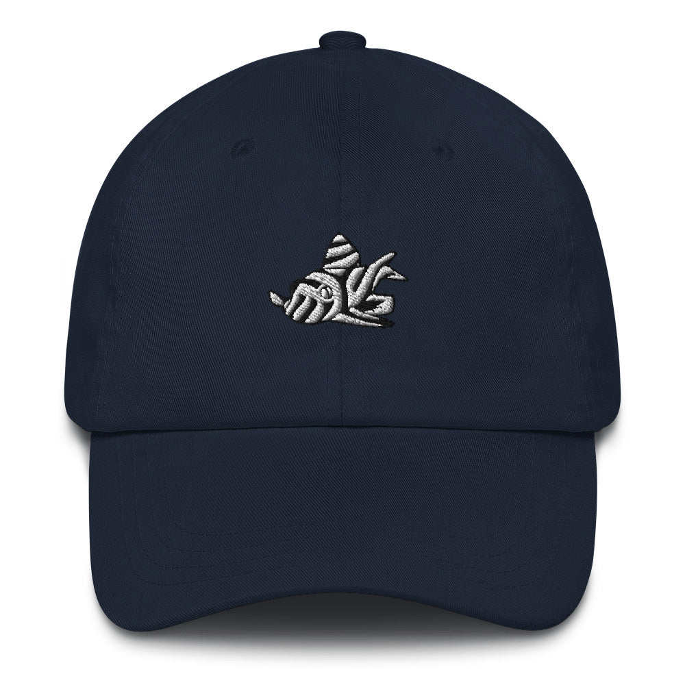 Zebra Pleco Dad Hat