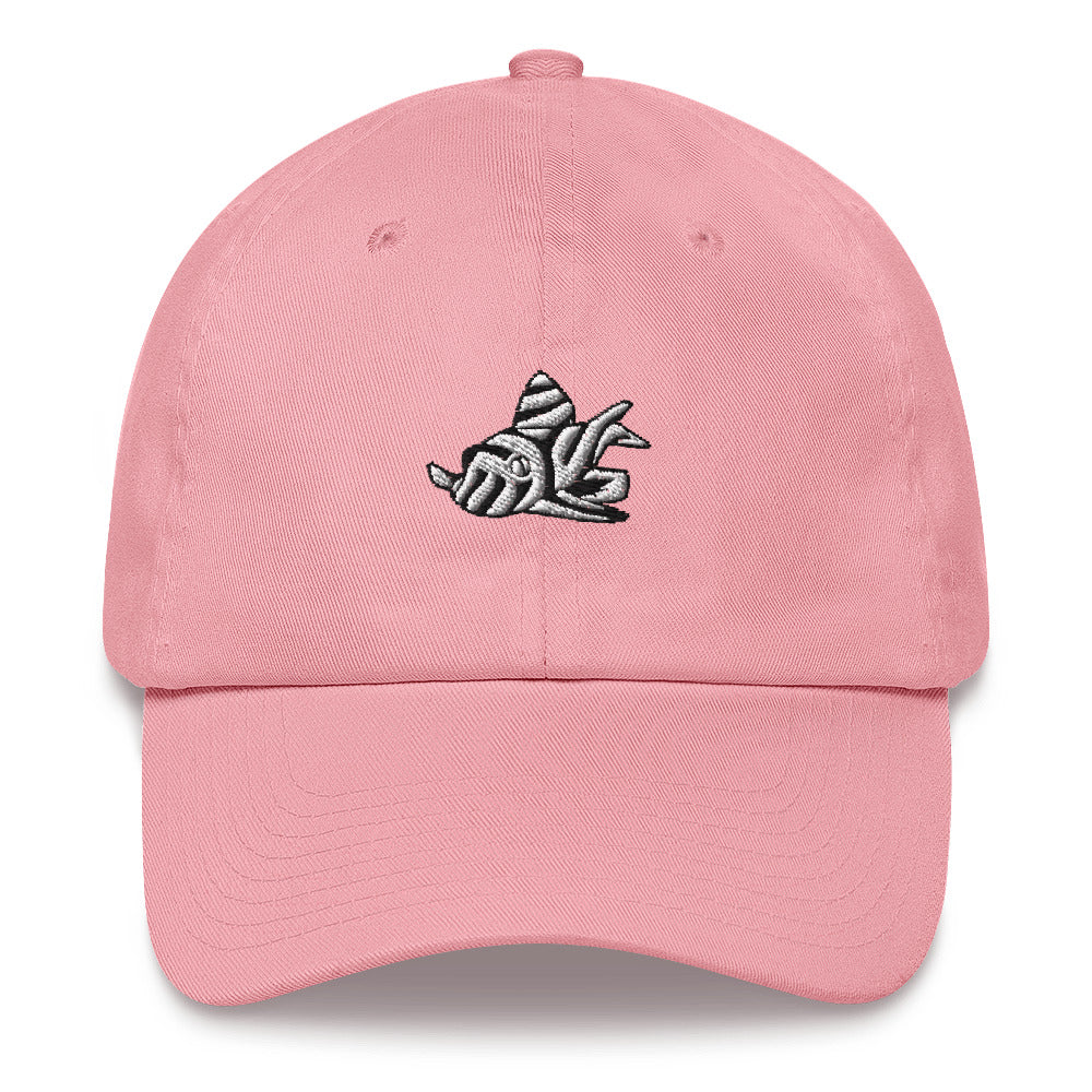 Zebra Pleco Dad Hat