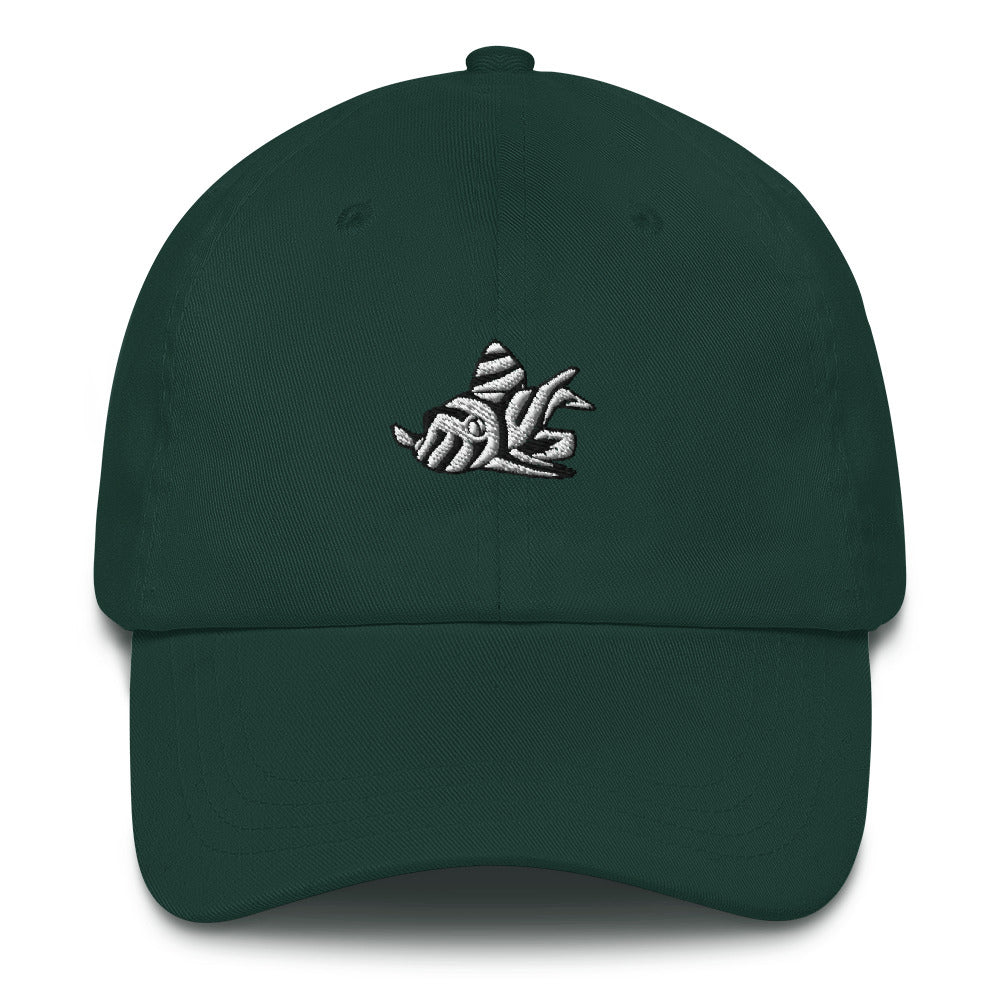 Zebra Pleco Dad Hat